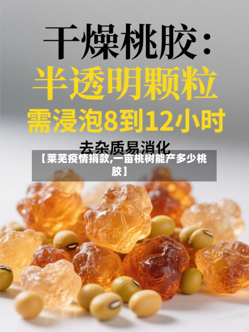 【莱芜疫情捐款,一亩桃树能产多少桃胶】