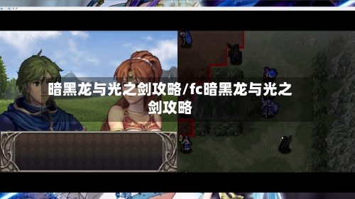 暗黑龙与光之剑攻略/fc暗黑龙与光之剑攻略-第2张图片