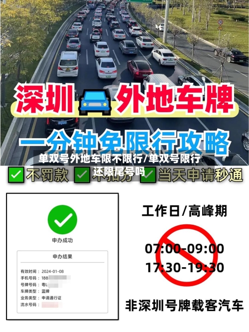 单双号外地车限不限行/单双号限行还限尾号吗-第2张图片
