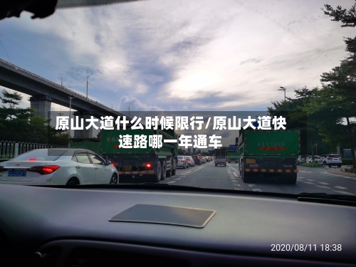 原山大道什么时候限行/原山大道快速路哪一年通车-第2张图片