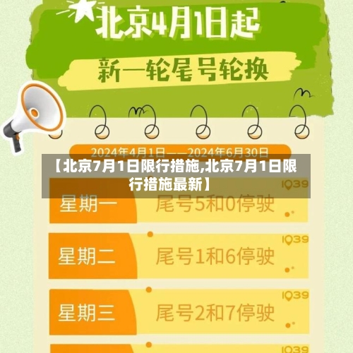 【北京7月1日限行措施,北京7月1日限行措施最新】-第3张图片