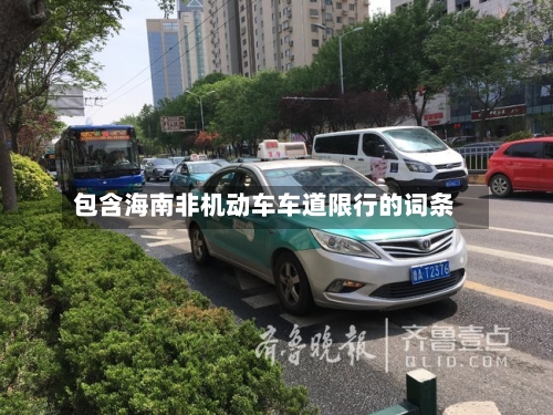 包含海南非机动车车道限行的词条