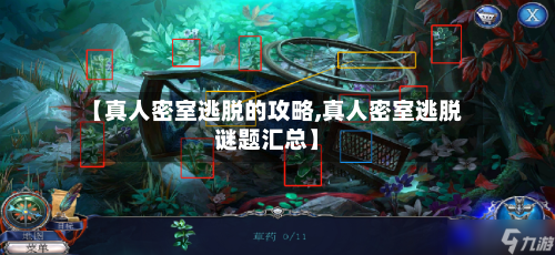 【真人密室逃脱的攻略,真人密室逃脱谜题汇总】