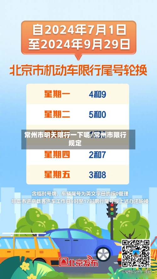 常州市明天限行一下呢/常州市限行规定