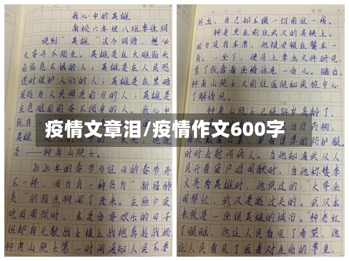 疫情文章泪/疫情作文600字-第2张图片