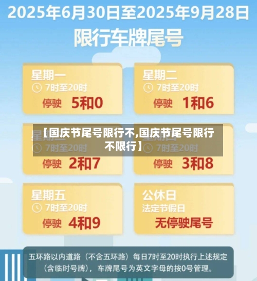 【国庆节尾号限行不,国庆节尾号限行不限行】