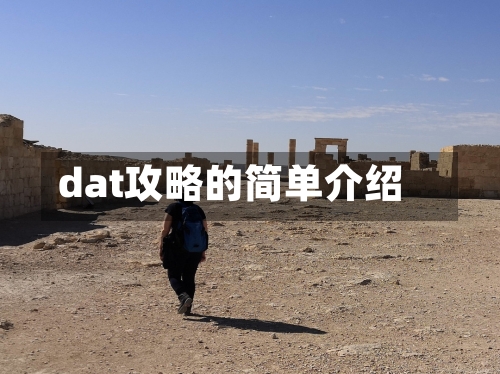 dat攻略的简单介绍-第2张图片